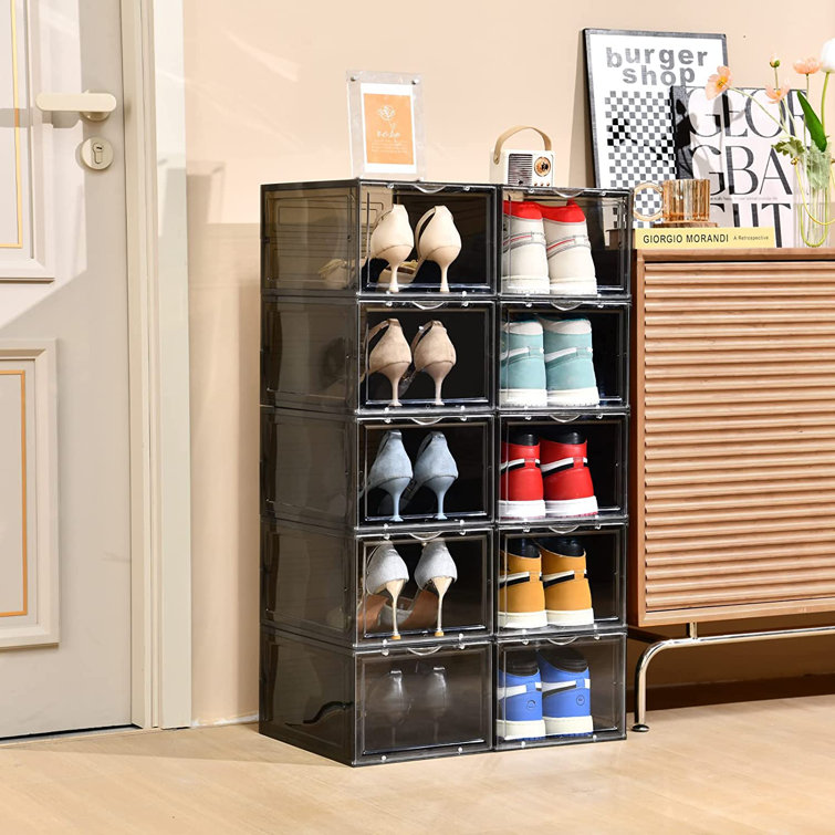 Interlocking shoe online organizer